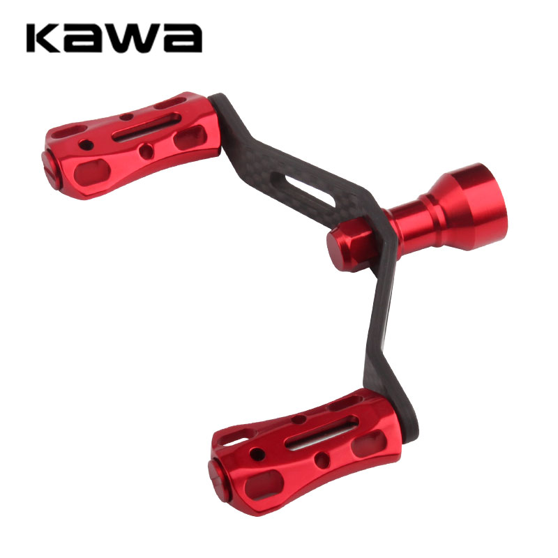 Kawa-낚시 릴 핸들, 알루미늄 합금 손잡이 포함, D 타입 릴 길이 100mm, 스피닝 릴 핸들 로커